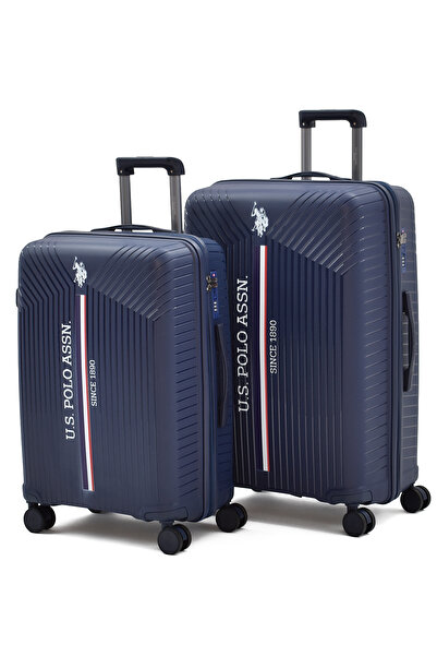 U.S. Polo Assn. U.S. Polo Assn Polipropilen Kırılmaz 2'li Valiz Seti Büyük ve...