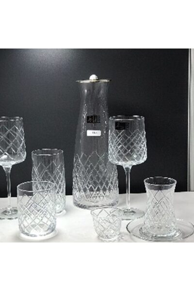 Efegil Bella Transparent Glass Carafe