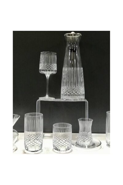 Efegil Sofya transparent glass decanter