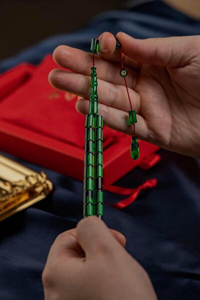dergah tesbih Master Erkan Çubukcu Systematic Design Clamping Amber Prayer Beads