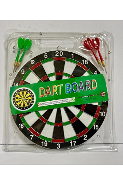 Lisinya Dart Board Set Classic Dart Game with 4 Dart Arrows