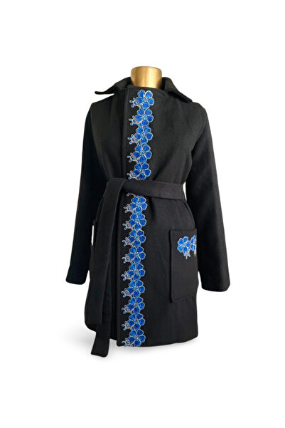 MDY-marketplace Coat with unique floral pattern