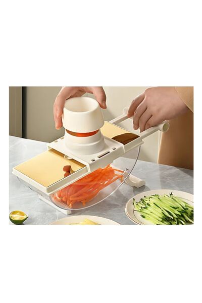 verk group Przyjaciele multifunctional manual grater, 6 interchangeable blades