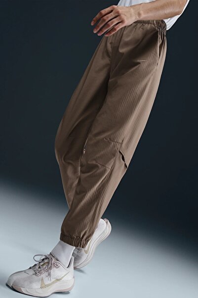 Nike Dri Fit Fast Дамски панталони за загряване с средна талия 7/8 Дамски тъкан отразяващ спортен екип за бягане