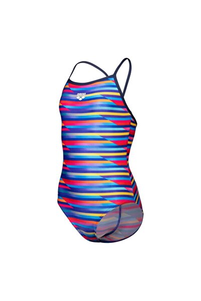 ARENA Costum de baie Racing Stripe Lightdrop Back Costum de baie pentru copii...