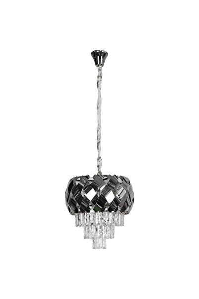 HAMER Modern silver crystal pendant chandelier