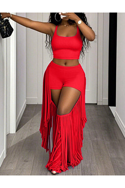 Sheya Shein outfit, red