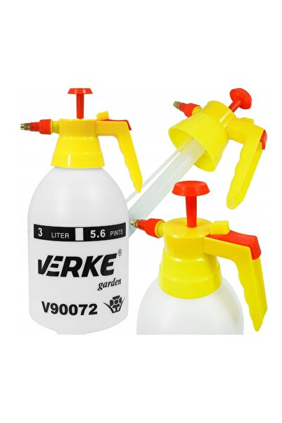 VERKE Χειροκίνητος ψεκαστήρας για ψέκασμα, χωρητικότητας 3 λίτρων,