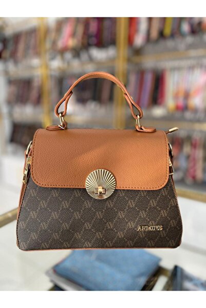 Armine Bag Coffee Dotted Ar41501