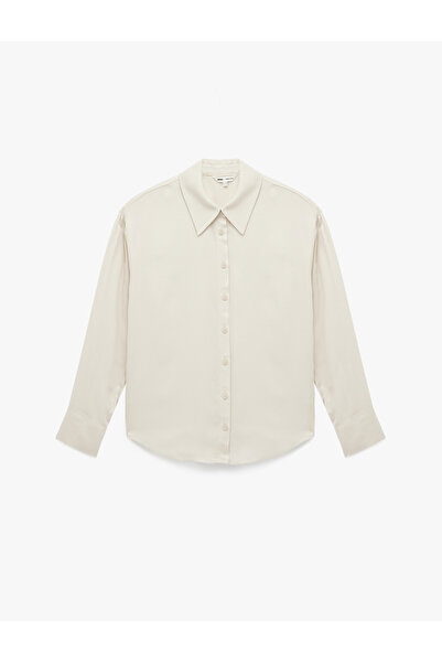 Koton Long Sleeve Oversize Shirt