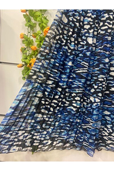 edu collection Căptușeală din șifon cu trei straturi imprimeu leopard