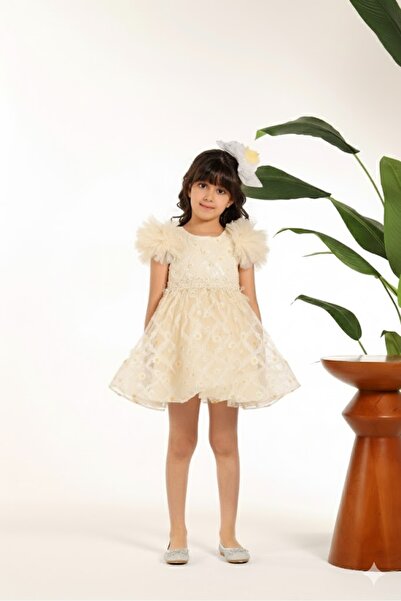 MİSS RAİN ΒΡΑΔΙΝΟ ΦΟΡΕΜΑ ΚΟΡΙΤΣΙΚΟ ΤΟΥΛΙ ΜΕ ΜΑΝΙΚΙΑ ΚΕΝΤΗΤΑ ΜΑΡΓΑΡΙΤΑΡΙΑ