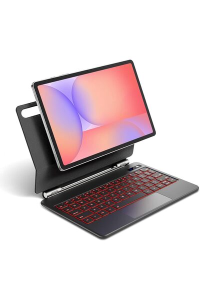 HYX Magnetic Backlit Bluetooth Keyboard Case for Samsung Galaxy Tab S10 FE/S9 FE 10.9/11"