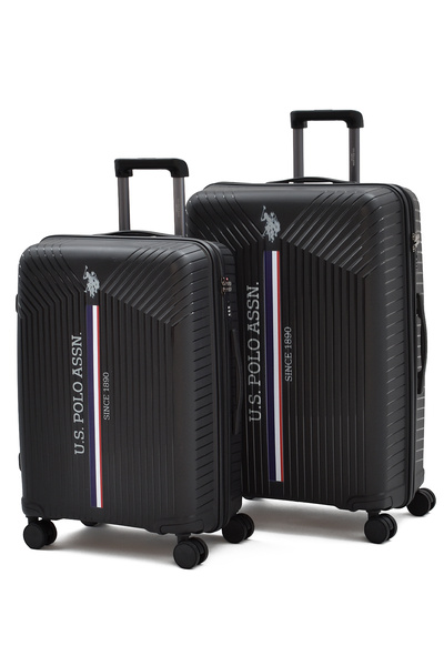 U.S. Polo Assn. U.S. Polo Assn Polipropilen Kırılmaz 2'li Valiz Seti Büyük ve...