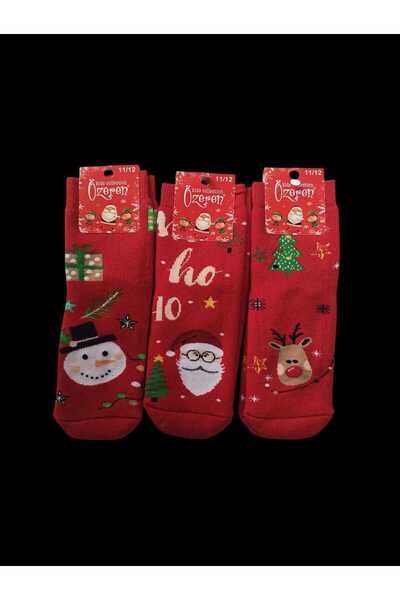 PATRON 3-Piece New Year's Themed and Children's Socks