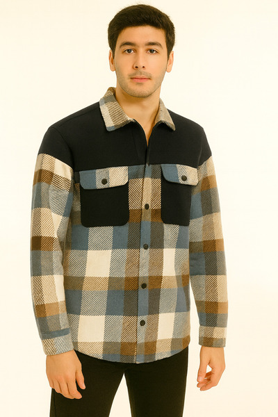 ETERNA UR Erkek Kalın Gömlek Oduncu Bushcraft