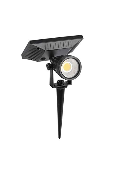 KlaussTech Lampă solară de grădină 2W LED Ip65 Alb cald