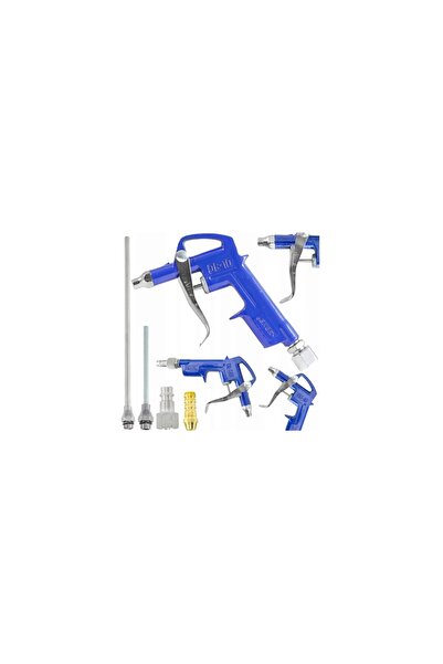 VERKE Pistol de suflat aer 1/4 " cu 3 duze,