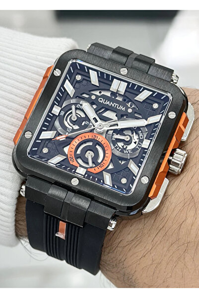 Quantum Qunatum Orijinal 2 Yıl Garantili Su Geçirmez Çelik Kordon Fonksiyonlu...