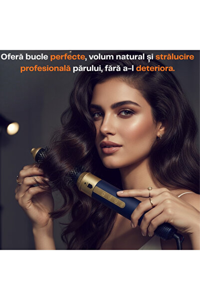 OEM Ondulator Multistyler 5 in 1 – Perie cu Aer Cald, Uscator si Ondulator Automat de Par, 1350W