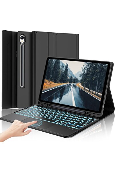 HYX Keyboard Case for Samsung Galaxy Tab S10 Lite/S10 FE/S9 FE 10.9 / S9 11 - Magnetic Detachable Wirele
