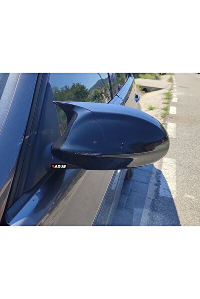 RADUS Set 2 capace oglinzi pentru BMW Seria 3 Non-FL, E90 E91 2004-2008, negru lucios, tuning, fara clips