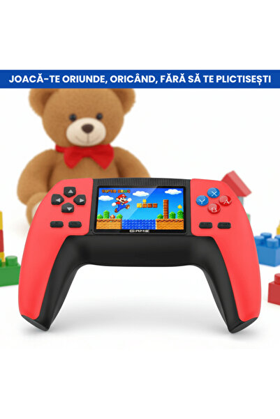 OferteTop Retro Handheld Console With 520 Classic Games, Rechargeable Battery And TV Cable