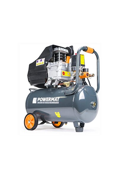 Powermat Compresor 24L pe Ulei 1.85kw 8Bari