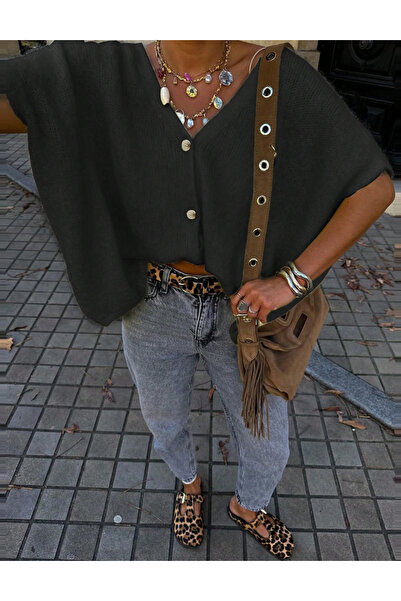 Sheya Shein cardigan, black