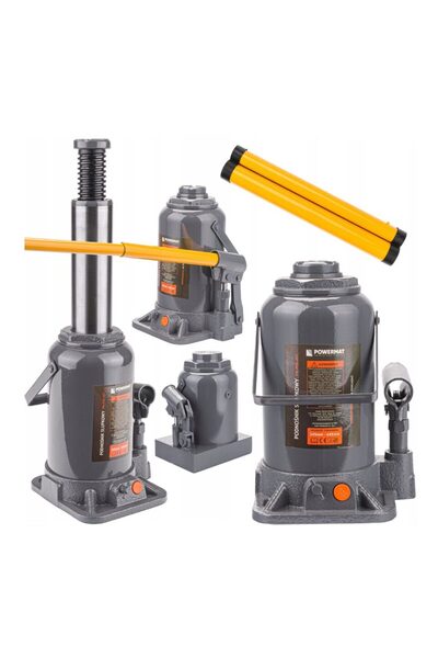 Powermat Cric hidraulic, capacitate 20 tone, 445 mm - 245 mm,