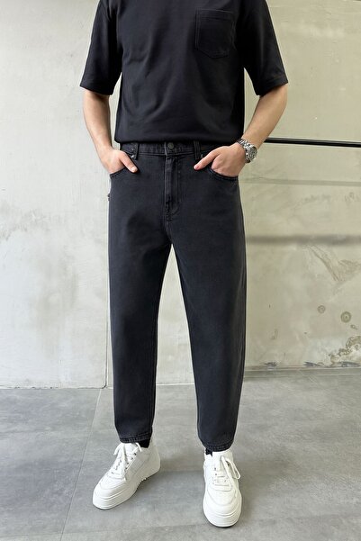 oraystore Ανδρικό τζιν παντελόνι Smoked Boyfriend Fit