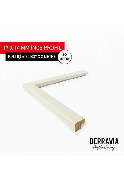 BERRAVIA Ahşap Çerçeve Profil Çıtası