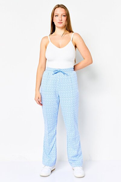 adidas Women Sportswear Fit Outdoor Flare Pants, Multicolor