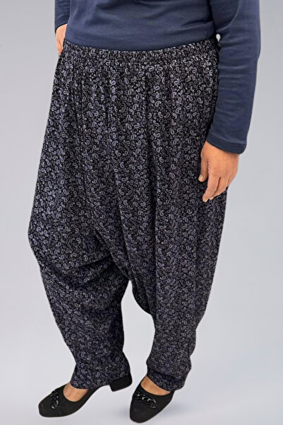 EN WOMAN Civil Patterned Viscose Fabric Women's Shalwar