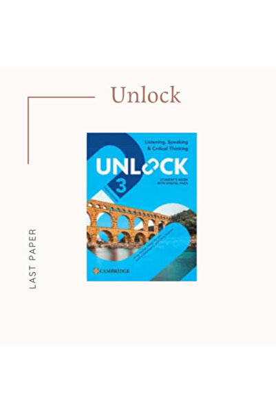 Cambridge Unlock Level 3 Reading Writing Listening Speaking 3E