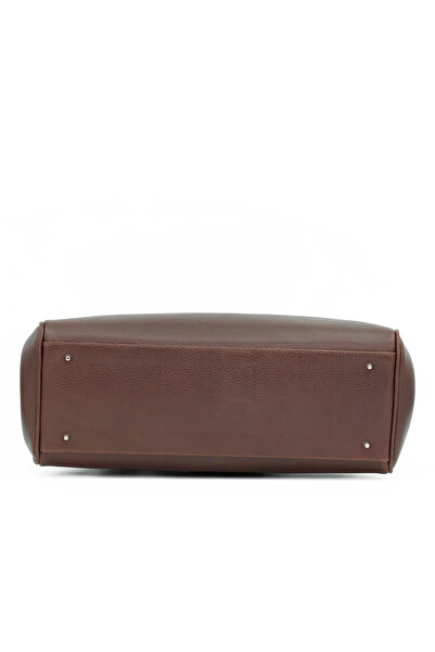 Tuna Genuine Leather Double Handle Women's Shoulder Bag - Cnt001