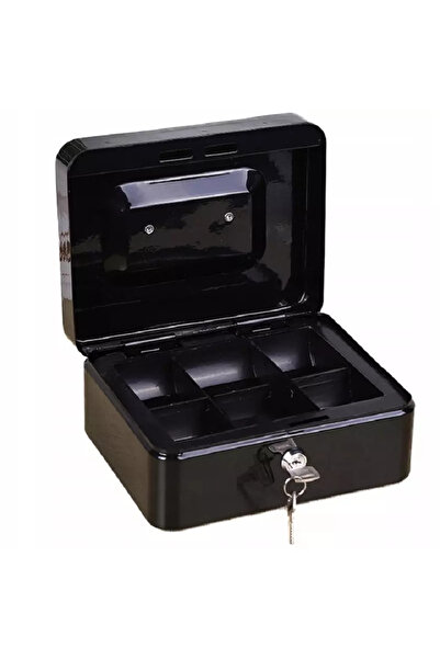 Gonga Cutie pentru bani, depozitare obiecte, metalica, cu incuietoare,15x12 c...