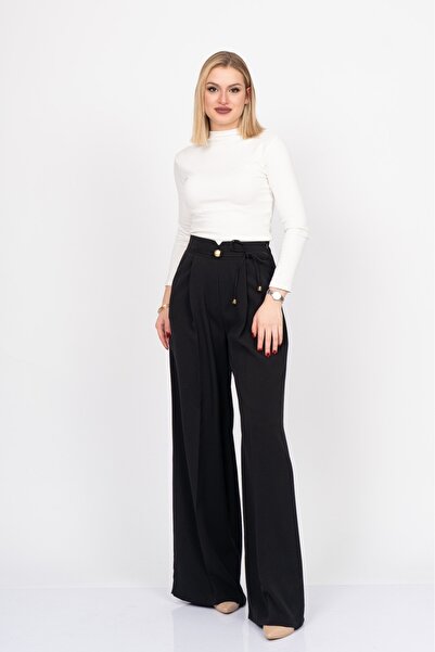 MissVina Παντελόνι από ύφασμα Palazzo 30215