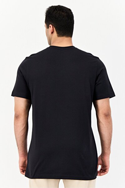 adidas Men Sportswear Fit Short Sleeve Outdoor T-shirt, Black