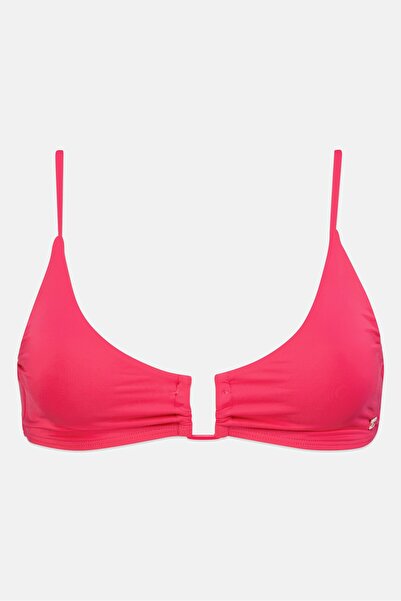 Tommy Hilfiger Women Solid Bikini Top, Pink