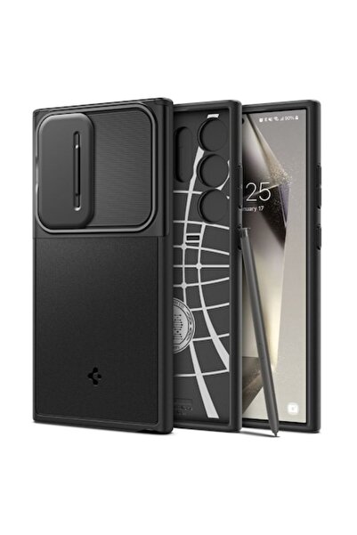 OEM Husă de înaltă protecție pentru Samsung Galaxy S24 Ultra - Tuds Shield / Spigen Optik Armor B13 (Intense Da)
