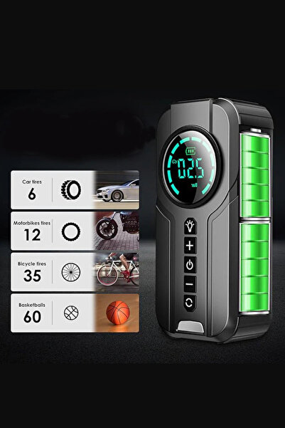 APF Multifunctional car starter, Portable air compressor, emergency car start, flashlight