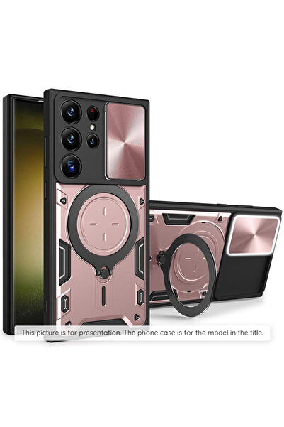 Techsuit Carcasă CamGuard Pro pentru Honor X5c Plus, auriu roz