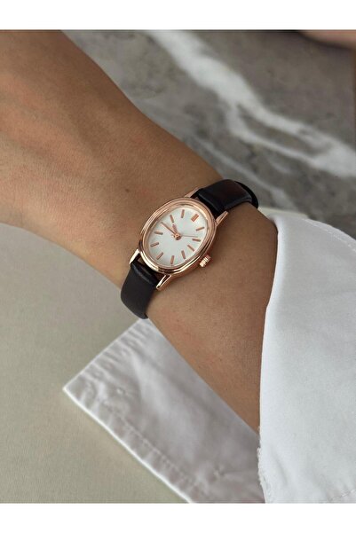 Twelve Women's Wristwatch with Leather Strap / Ellipse Series