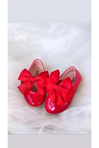 Pabuçland Ribbon Detailed Insole Orthopedic Daily Girl's Ballerinas