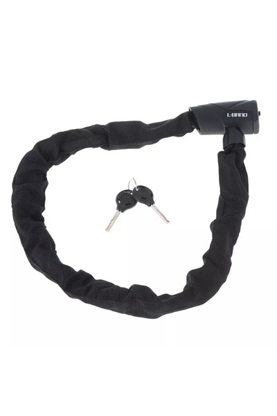 Gonga Bicycle/motorcycle anti-theft lock, with key, Gonga® Black