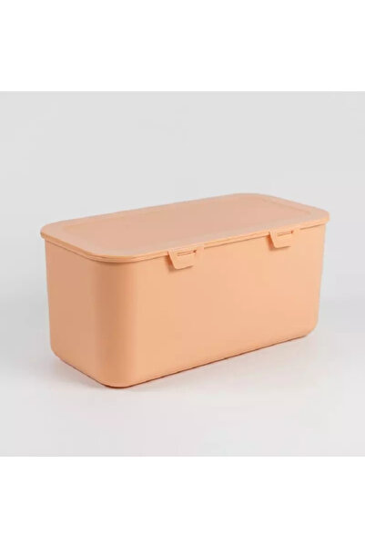 Gonga Set of 8 food containers, various sizes, with airtight lids, Gonga® Orange