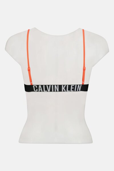 Calvin Klein Women Brand Logo Lightly Padded Bralette, Coral