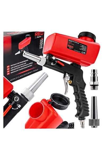 Red Technic Πιστόλι αμμοβολής, πίεση λειτουργίας 5-8 bar, ακροφύσιο 6,5 mm,