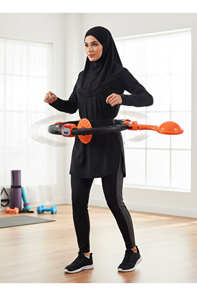 Generic Smart Hula Hoop with Adjustable 13 Sections, Weighted Fitness Hoop for Waist Slimming & Massage